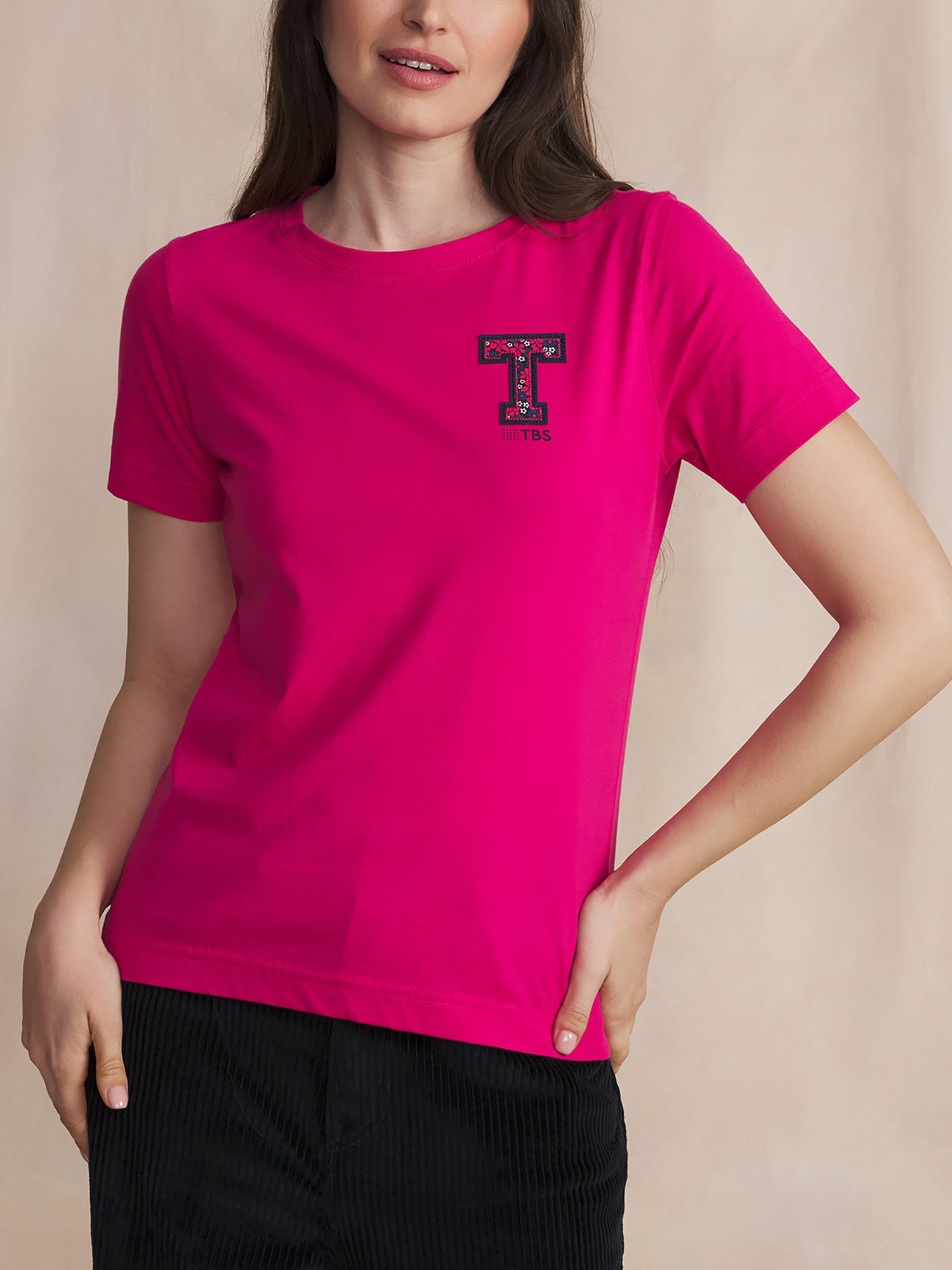 T-shirt AMINATEE TBS fushia