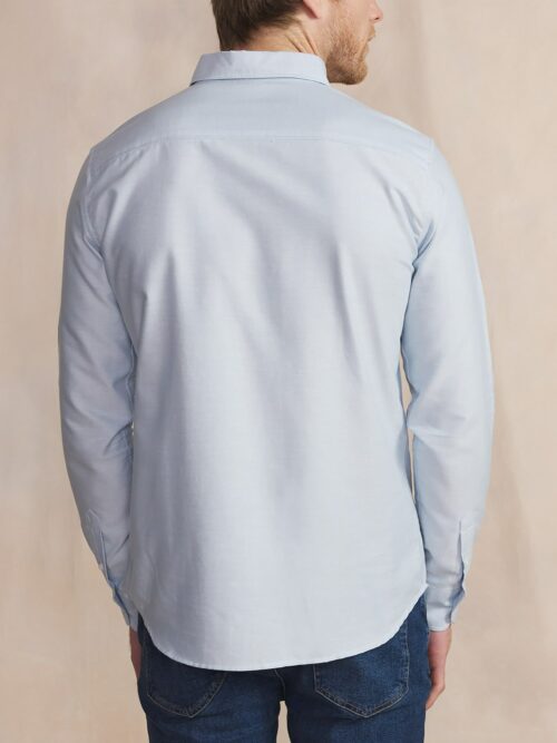 Dos chemise oxygène manches longues bleu BRADYCHE