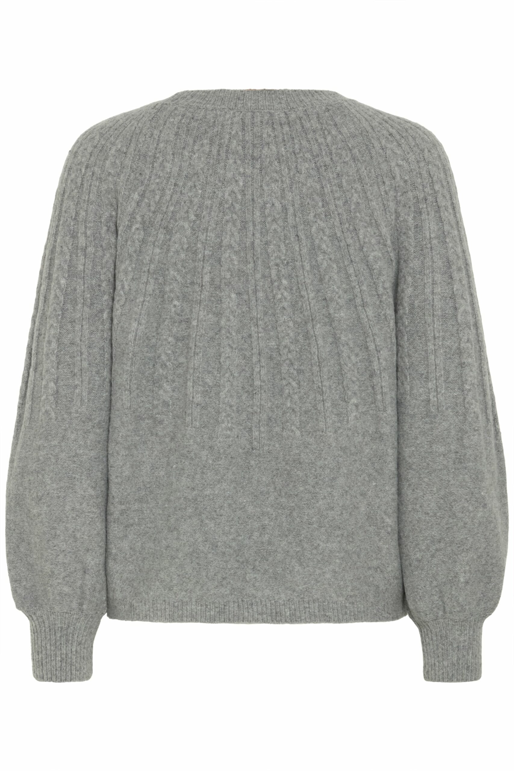 Dos pull gris clair BYMAGGE