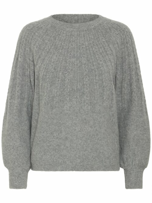 Avant pull gris clair BYMAGGE