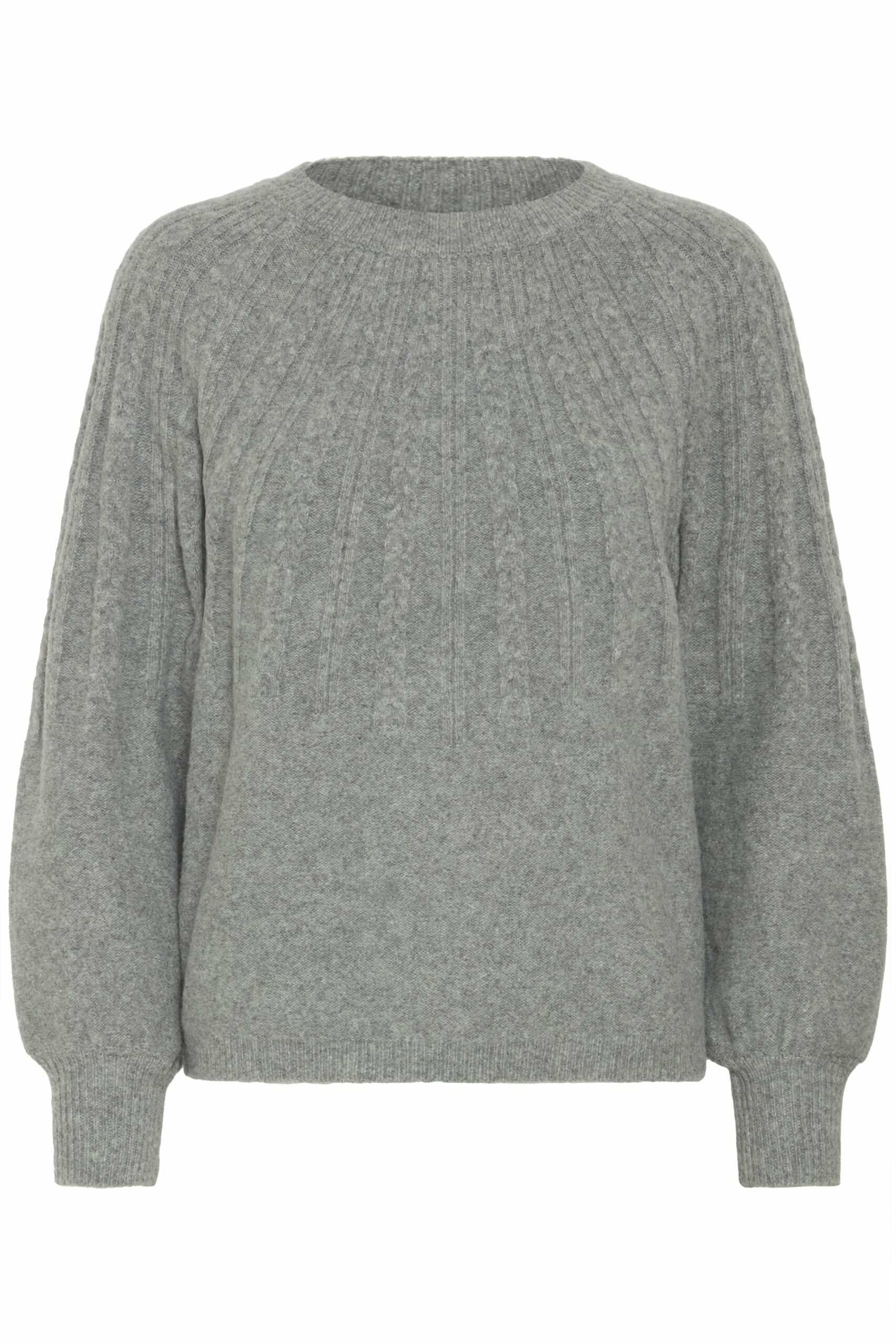 Avant pull gris clair BYMAGGE