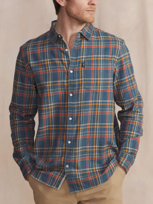 Chemise celeste manches longues bleu FRANKCHE