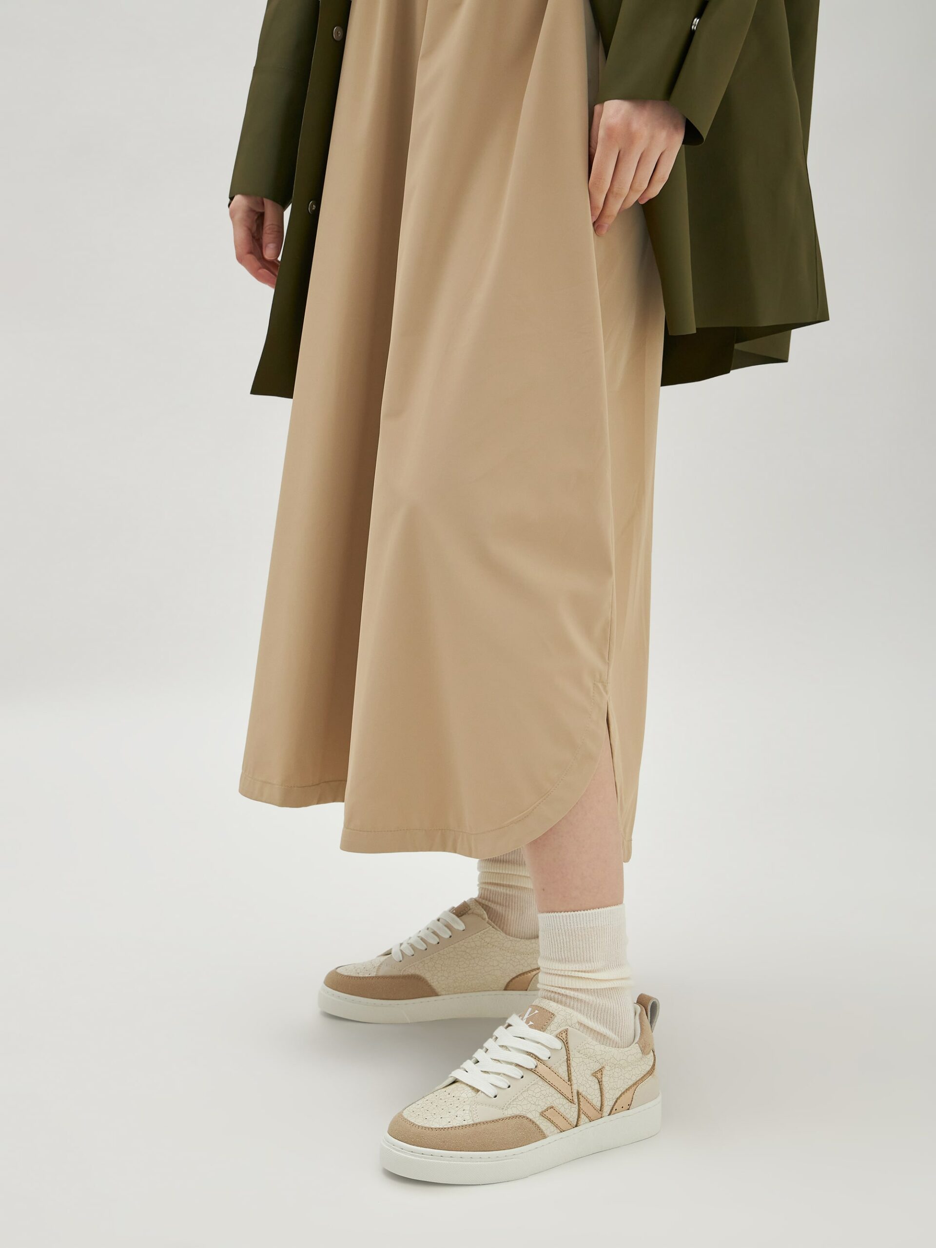 Basket Joyce Vanessa Wu beige et or