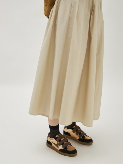 Basket OSANA Vanessa Wu bronze et noir