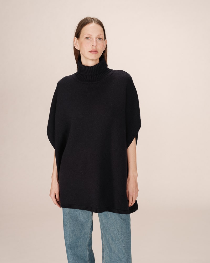 Pull en maille SAISON marine