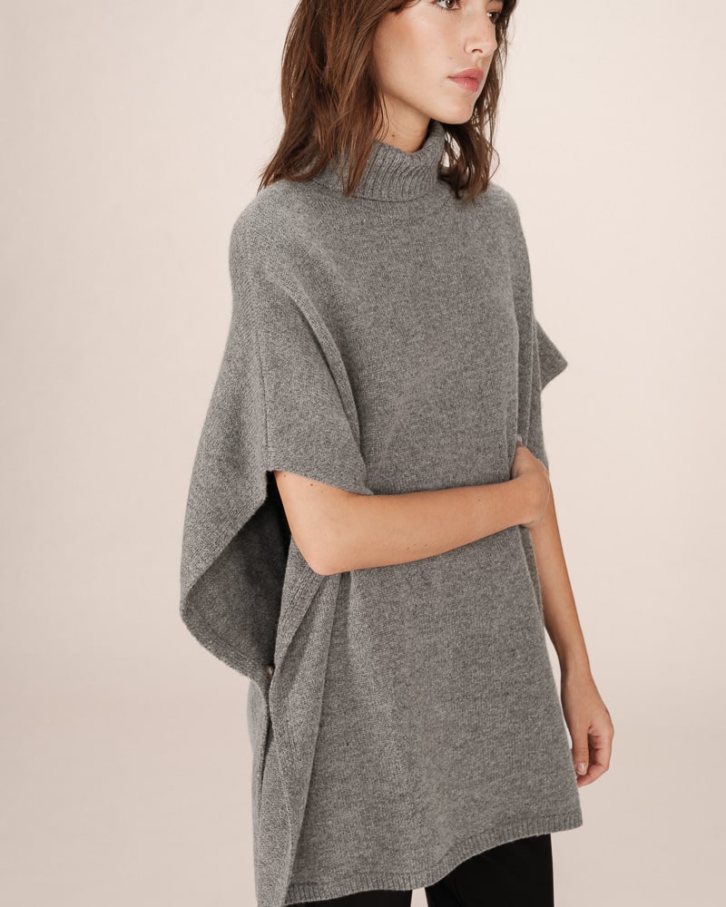 Pull en maille SAISON anthracite