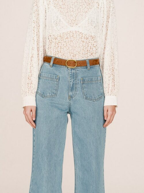 Ceinture chataigne STALLONE