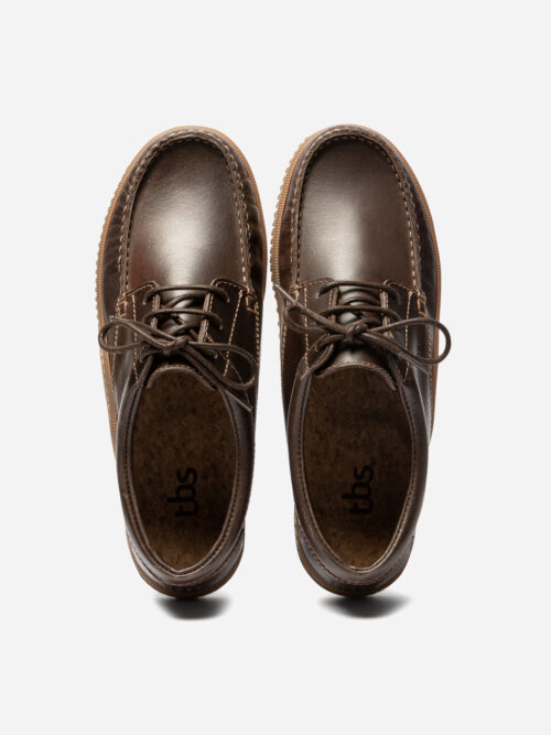 Chaussure bateau galileo acajou