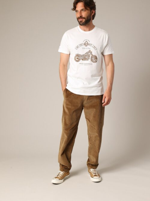 Pantalon Velours LEANDRE Beige