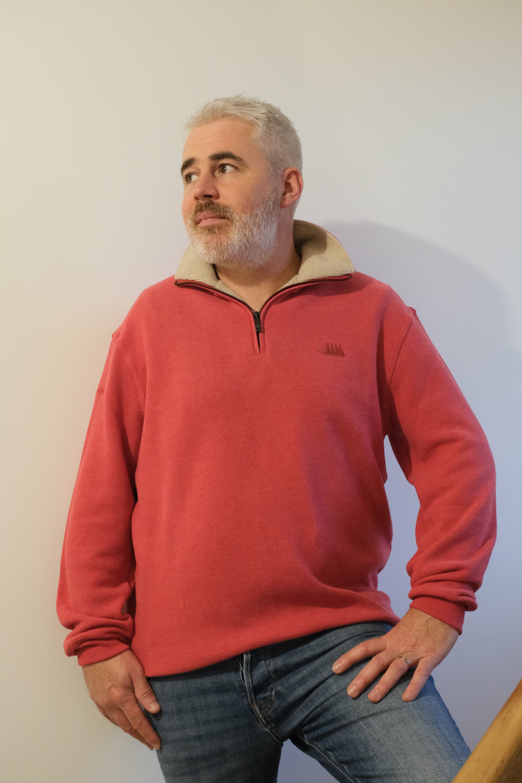 Sweat TRIEUX framboise Cap Marine