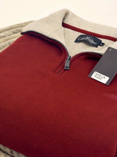 Sweat trieux rubis cap marine