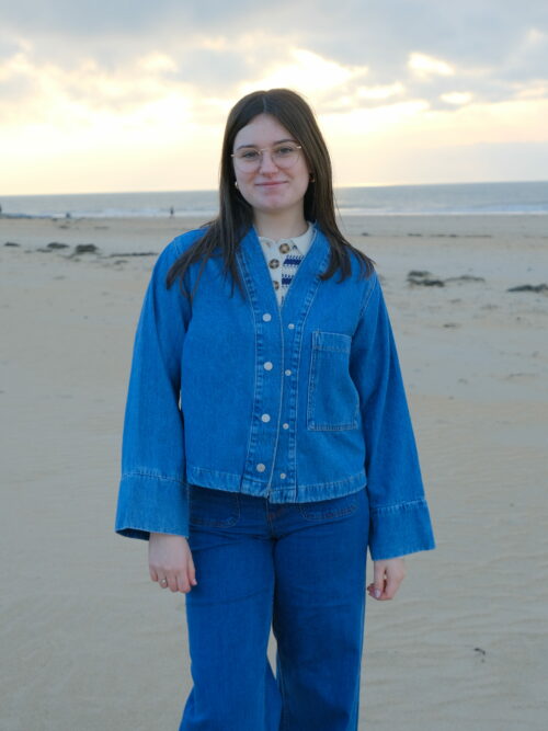 Veste en Jean Bykacila