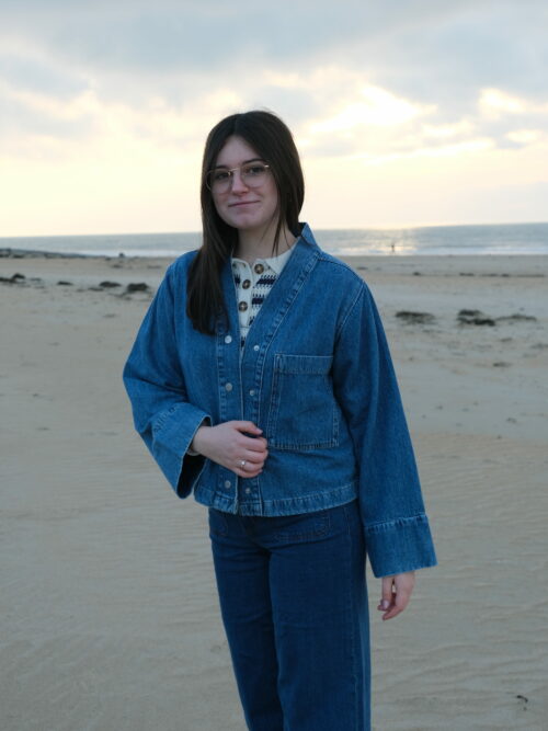 Veste en Jean Bykacila