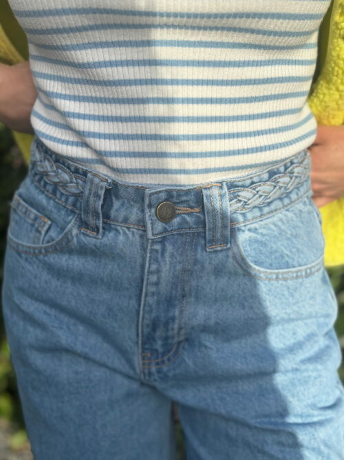 Jean Large JADEN bleu clair