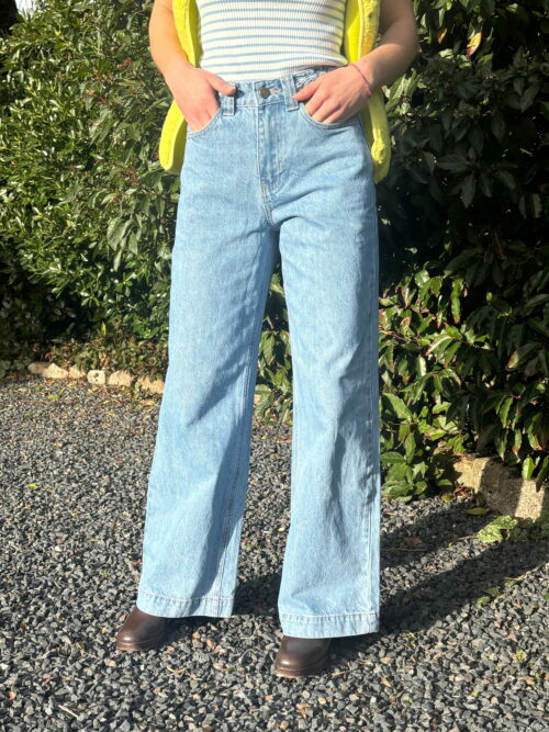 Jean Large JADEN bleu clair