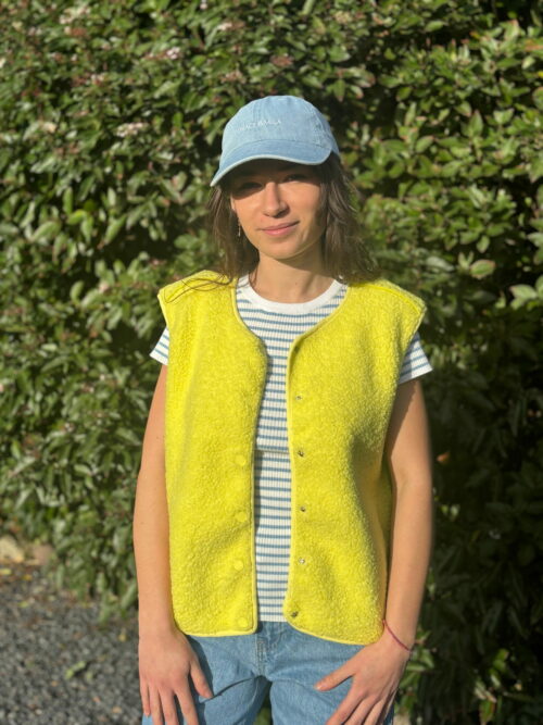Gilet sans manches OLERA jaune fluo