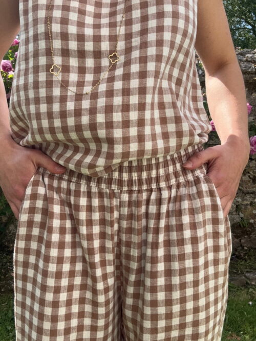 Pantalon BYFALAKKA Vichy