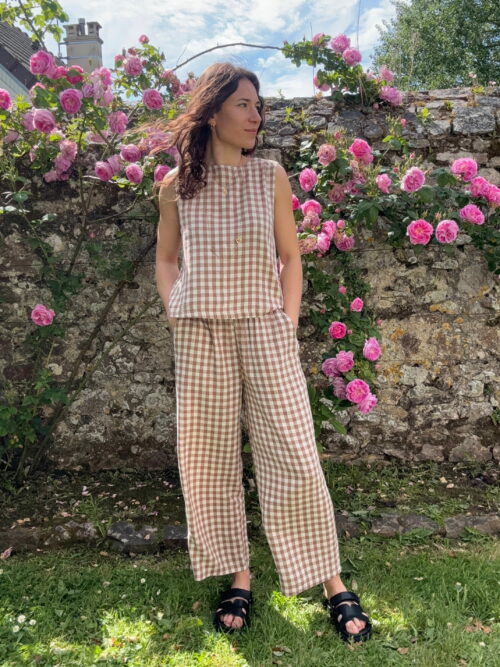 Pantalon BYFALAKKA Vichy